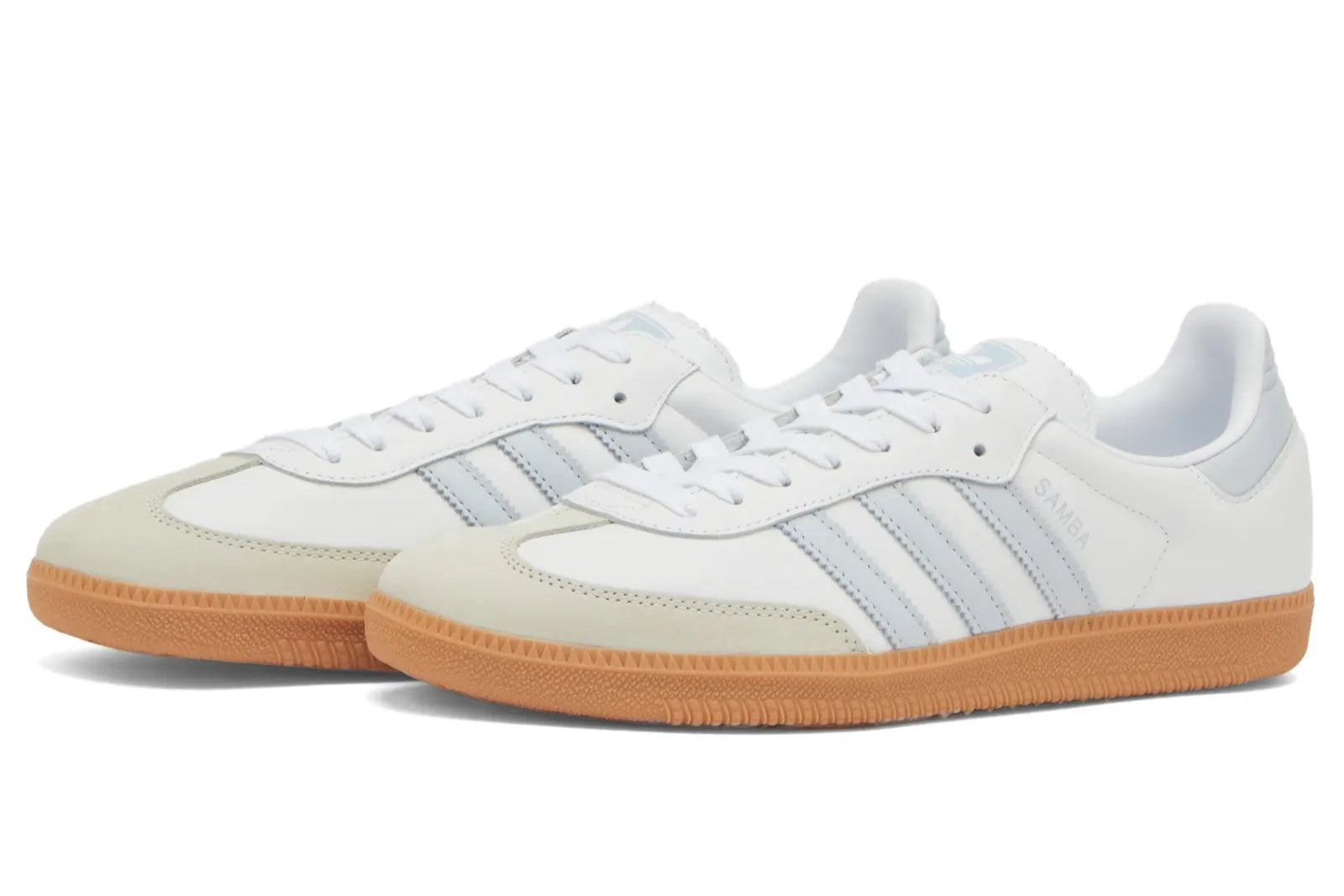 Adidas Samba OG "White Halo Blue Gum"