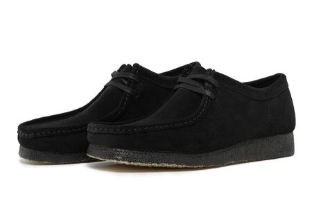 Clarks Originals Wallabee "Black Suede"