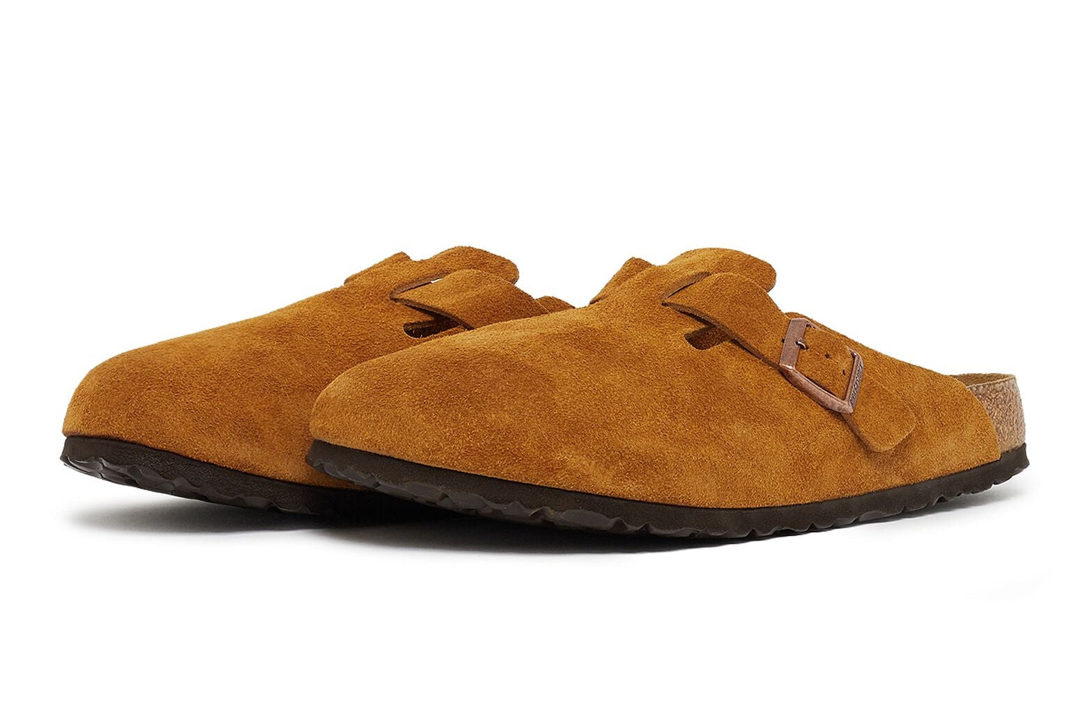 Birkenstock Boston Soft Footbed "Suede Mink"