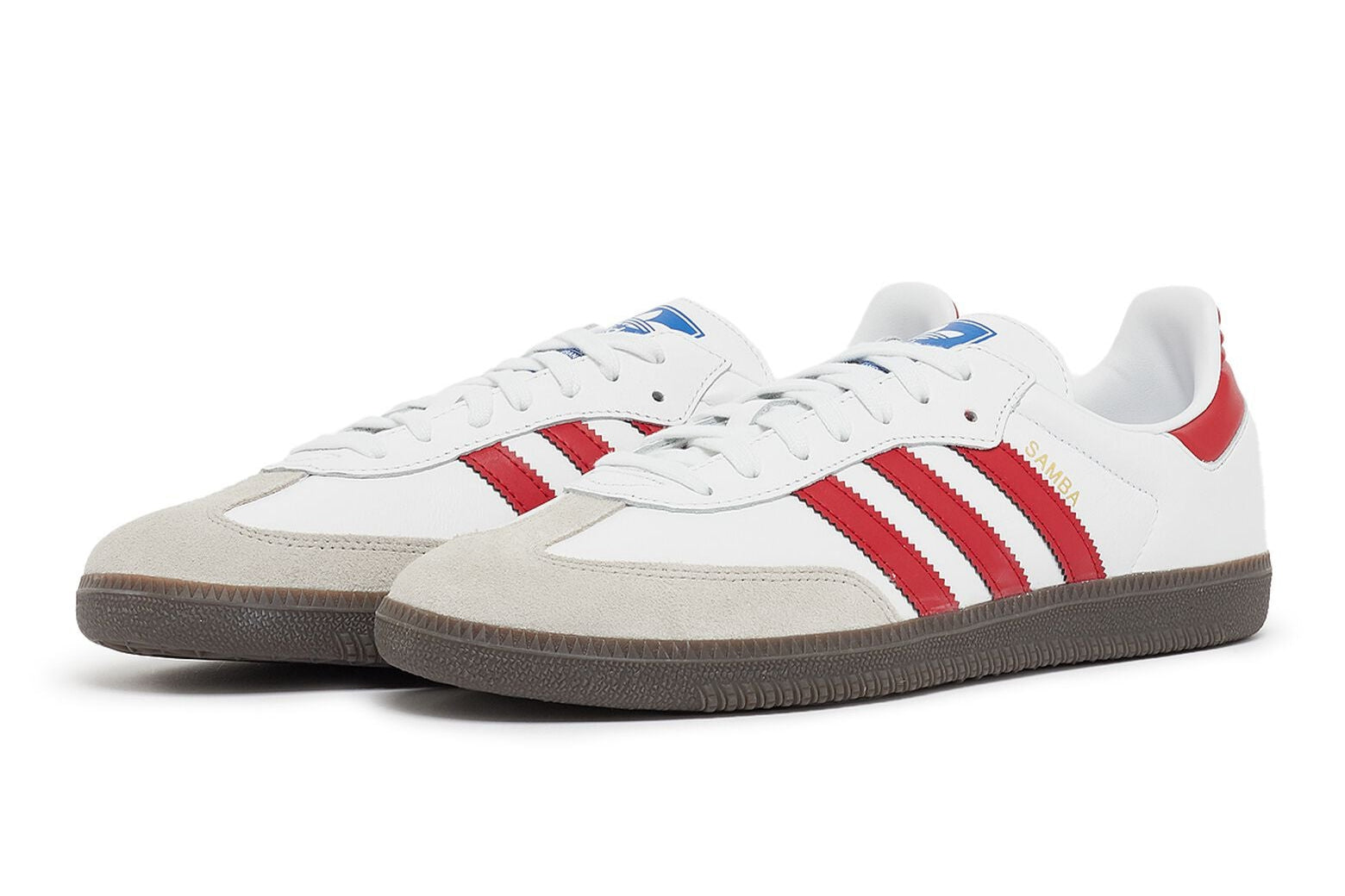 Adidas Samba OG "White Better Scarlet"