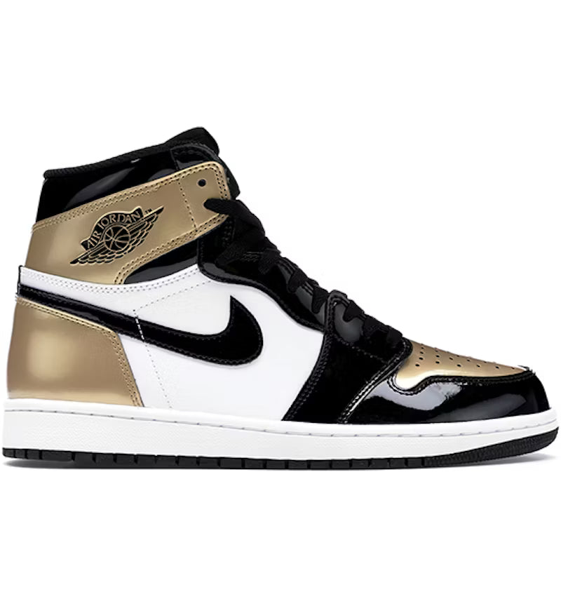 Jordan 1 Retro High NRG Patent Gold Toe
