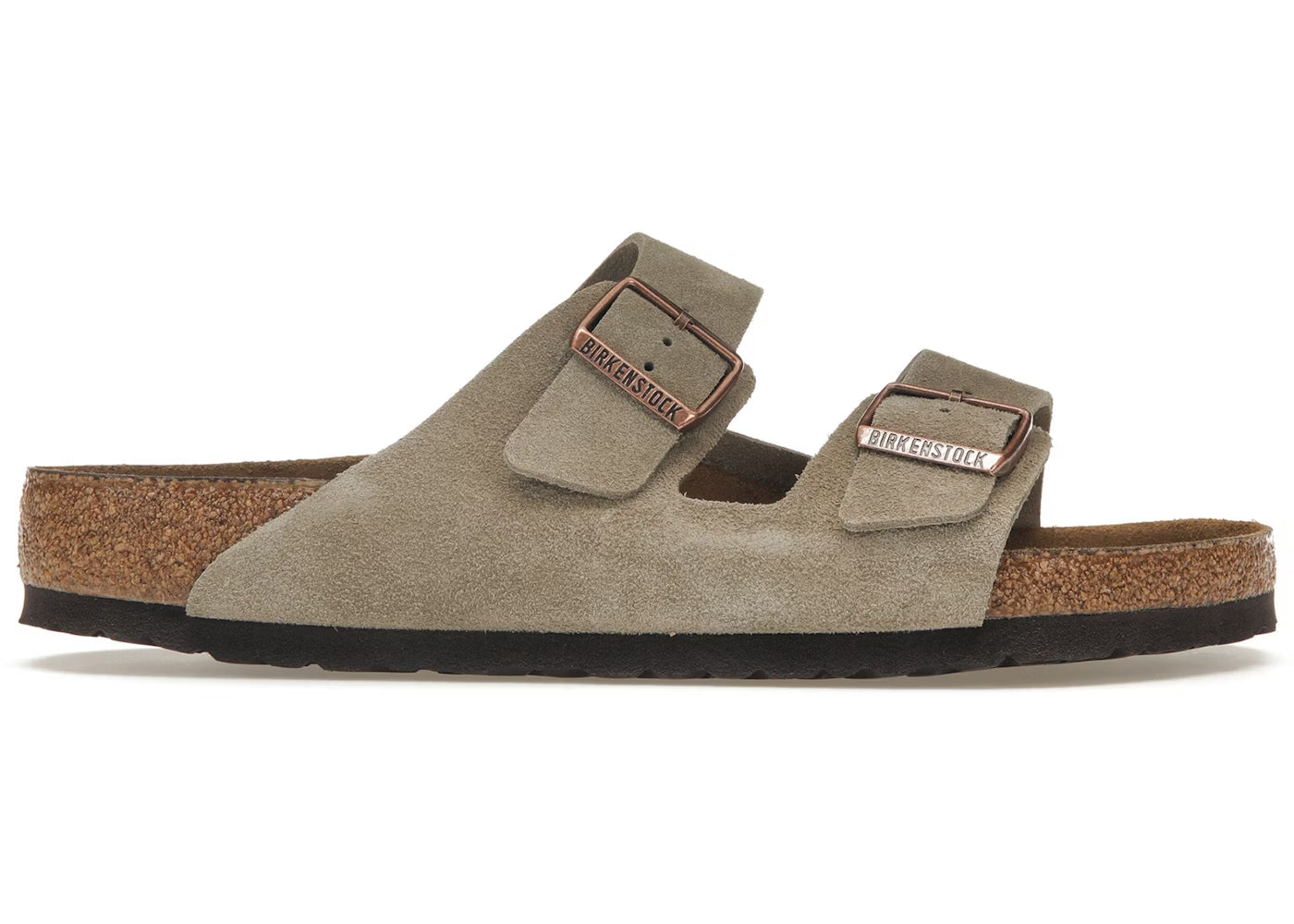 Birkenstock Arizona Soft Footbed Suede Taupe