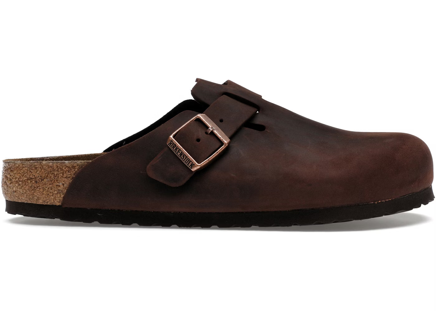 Birkenstock Boston Soft Footbed Oiled Leather Habana Brown