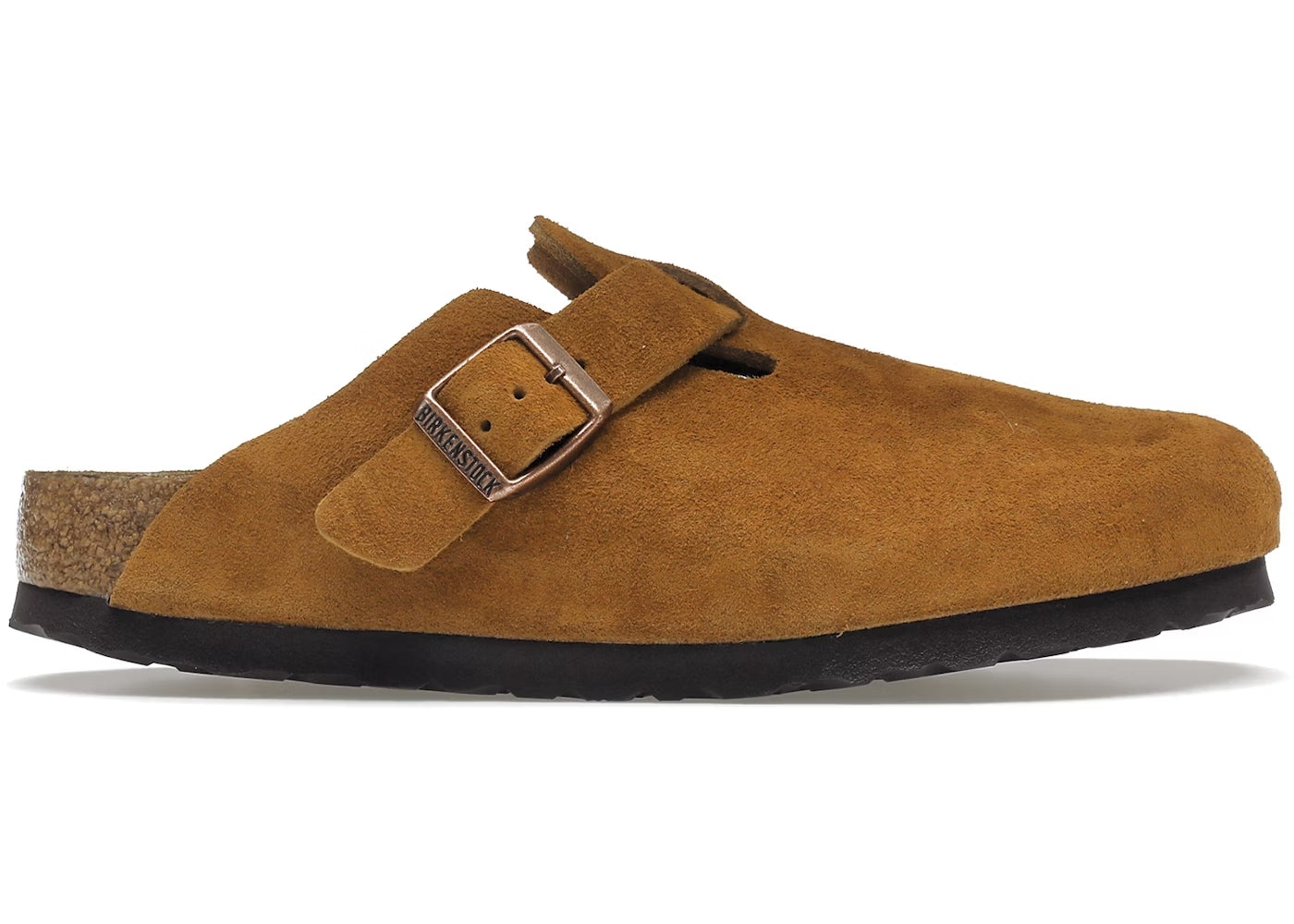 Birkenstock Boston Soft Footbed "Suede Mink"