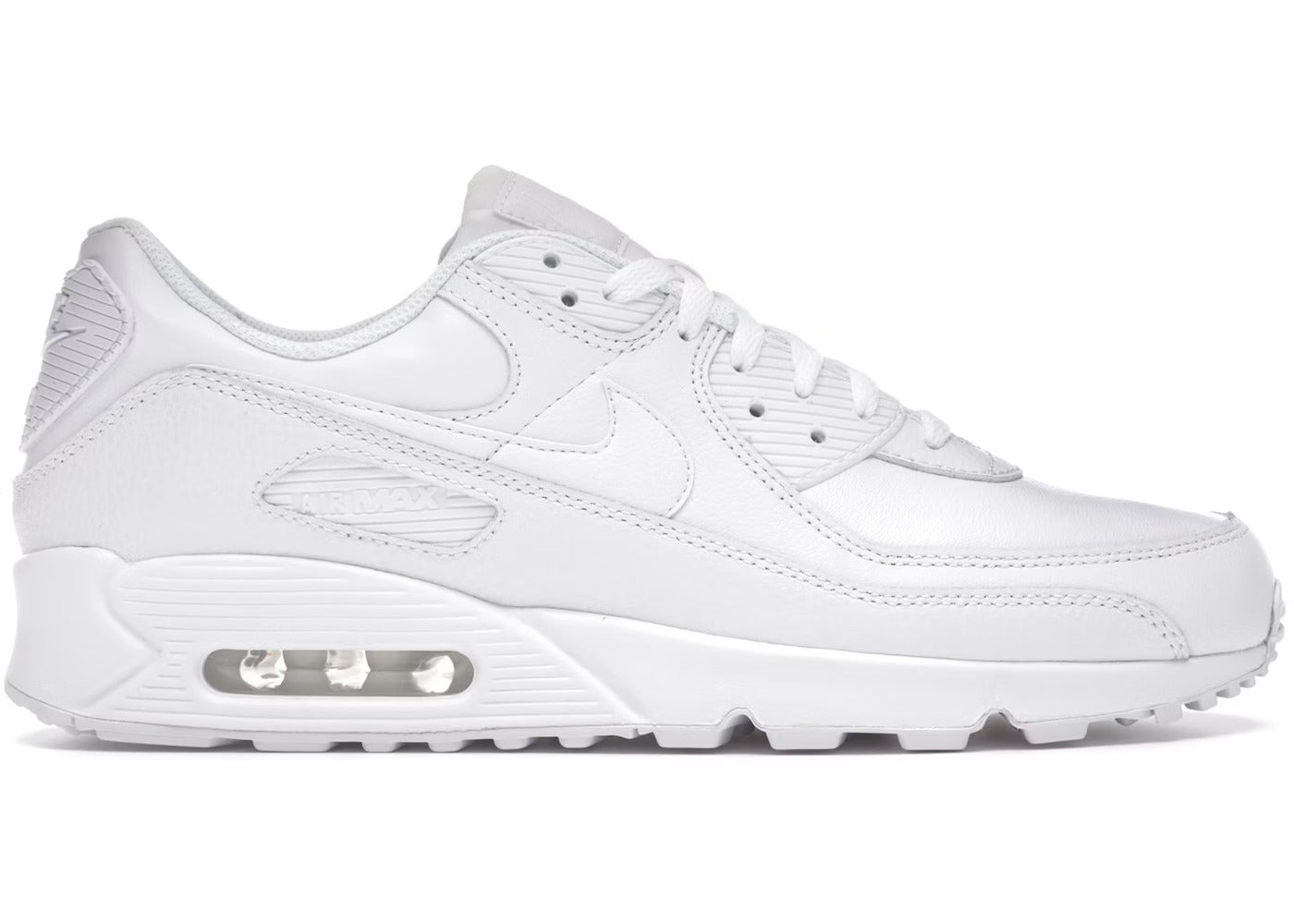 Nike Air Max 90 "Leather Triple White"
