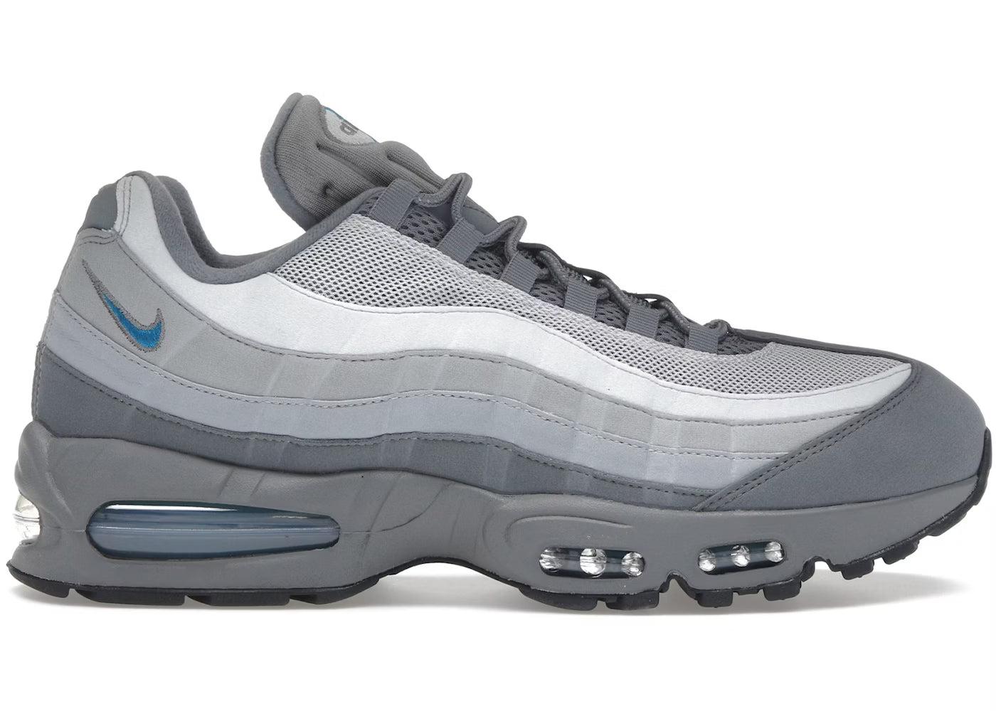 Nike Air Max 95 OG Big Bubble Smoke Grey Green Abyss
