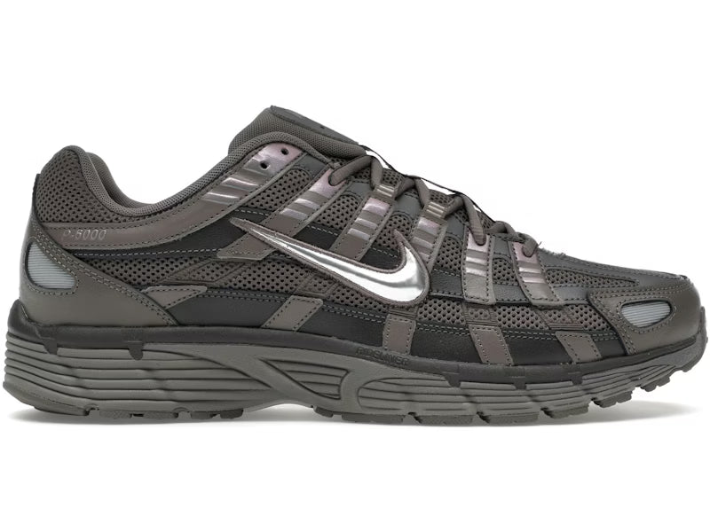 Nike P-6000 Cave Stone Medium Ash Flat Pewter Metallic Silver