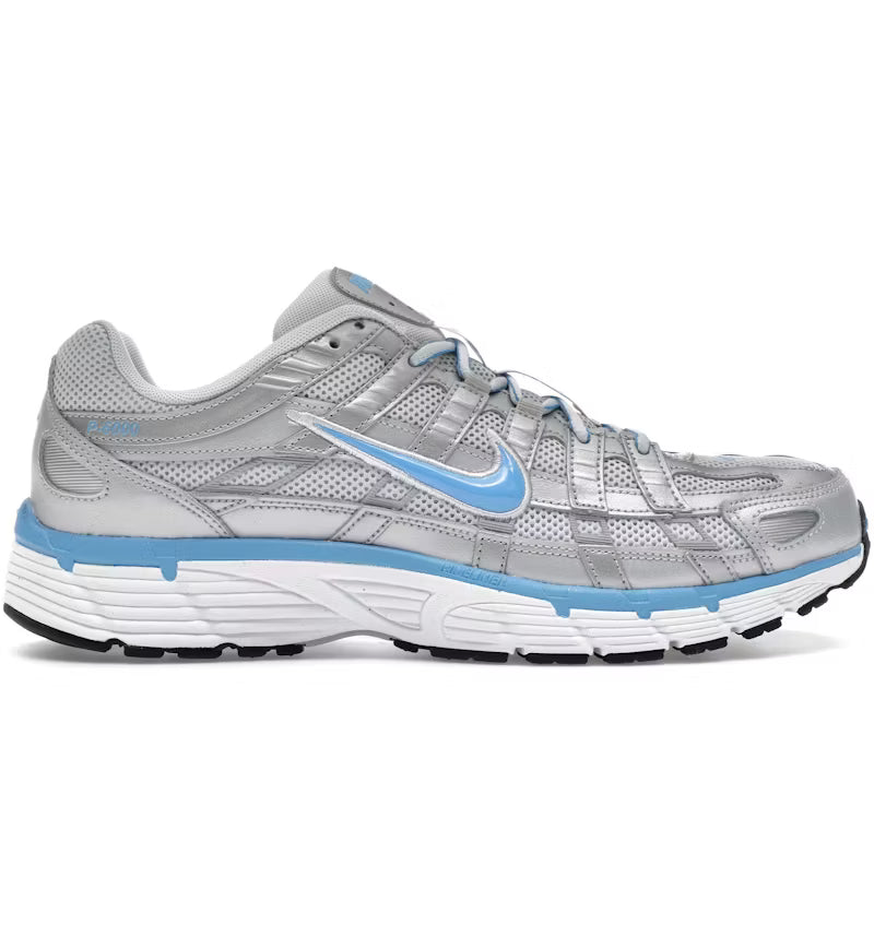Nike P-6000 Metallic Platinum Pure Platinum Metallic Silver University Blue