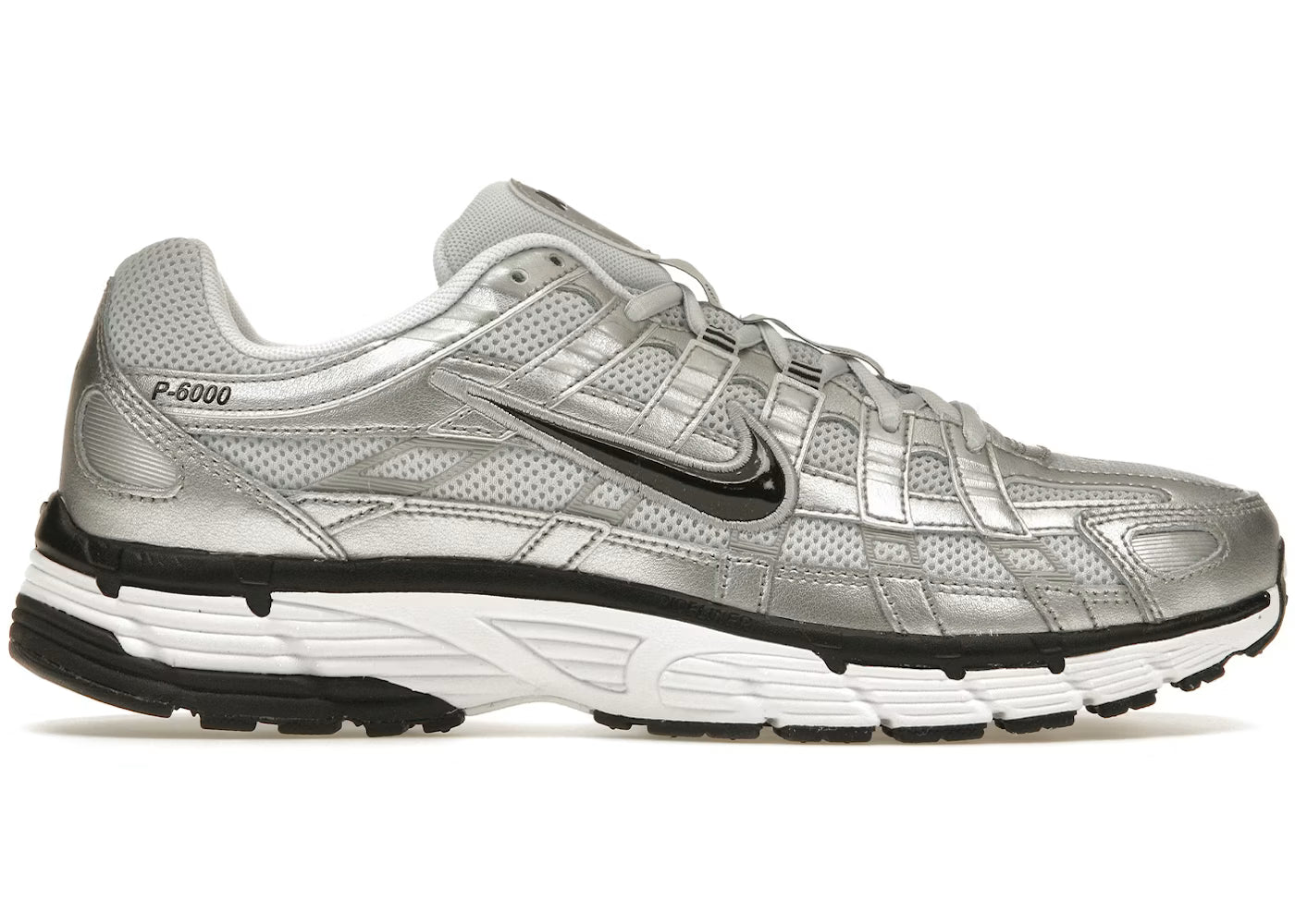Nike P-6000 Metallic Silver Pure Platinum (Women's)