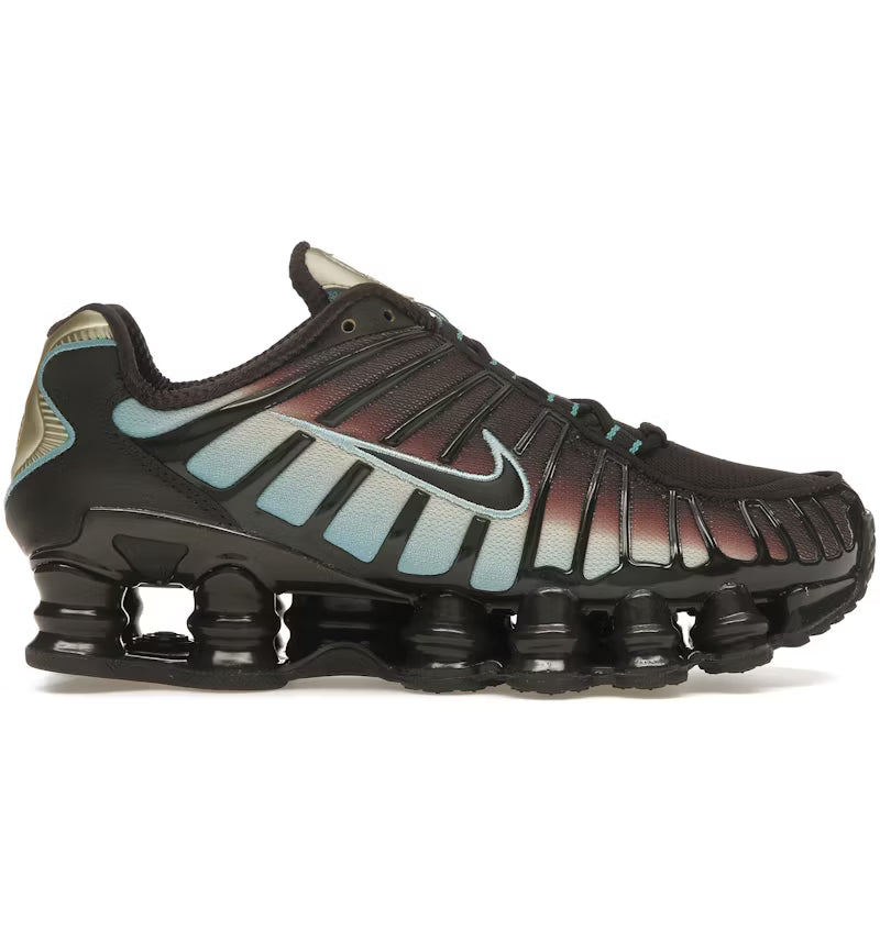 Nike Shox TL Velvet Brown Denim Turquoise (Women's)