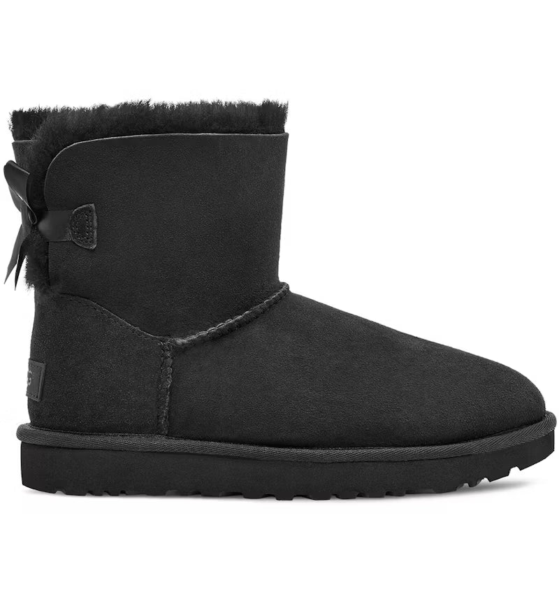 UGG Mini Bailey Bow II Black (Women's)