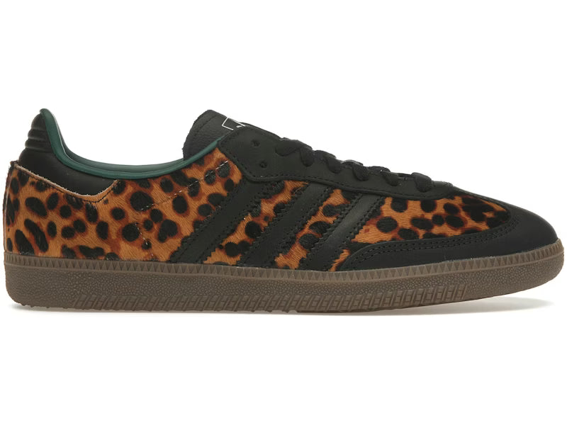 adidas Samba OG Black Green Leopard (Women's)