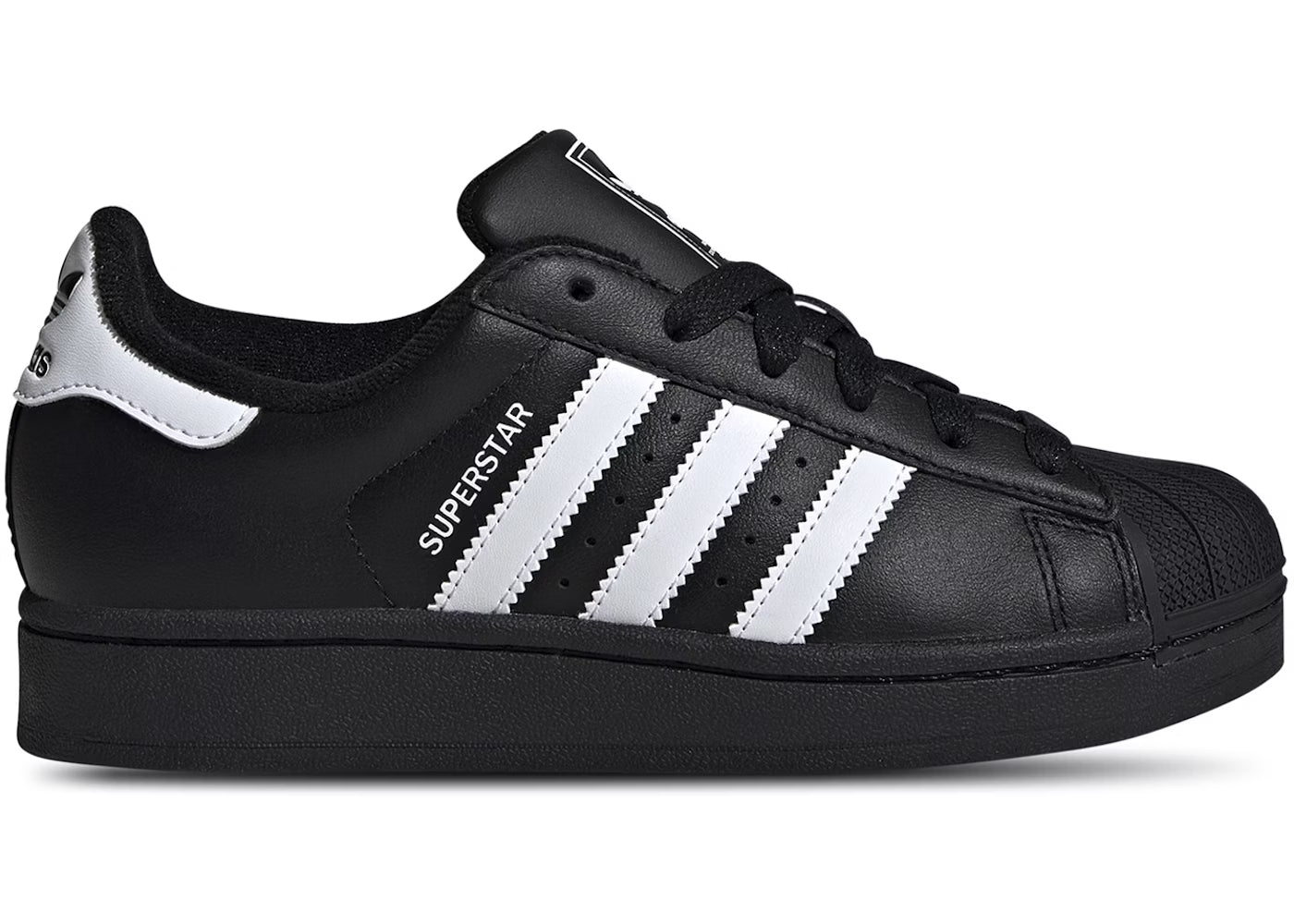 adidas Superstar II "Black White (GS)"