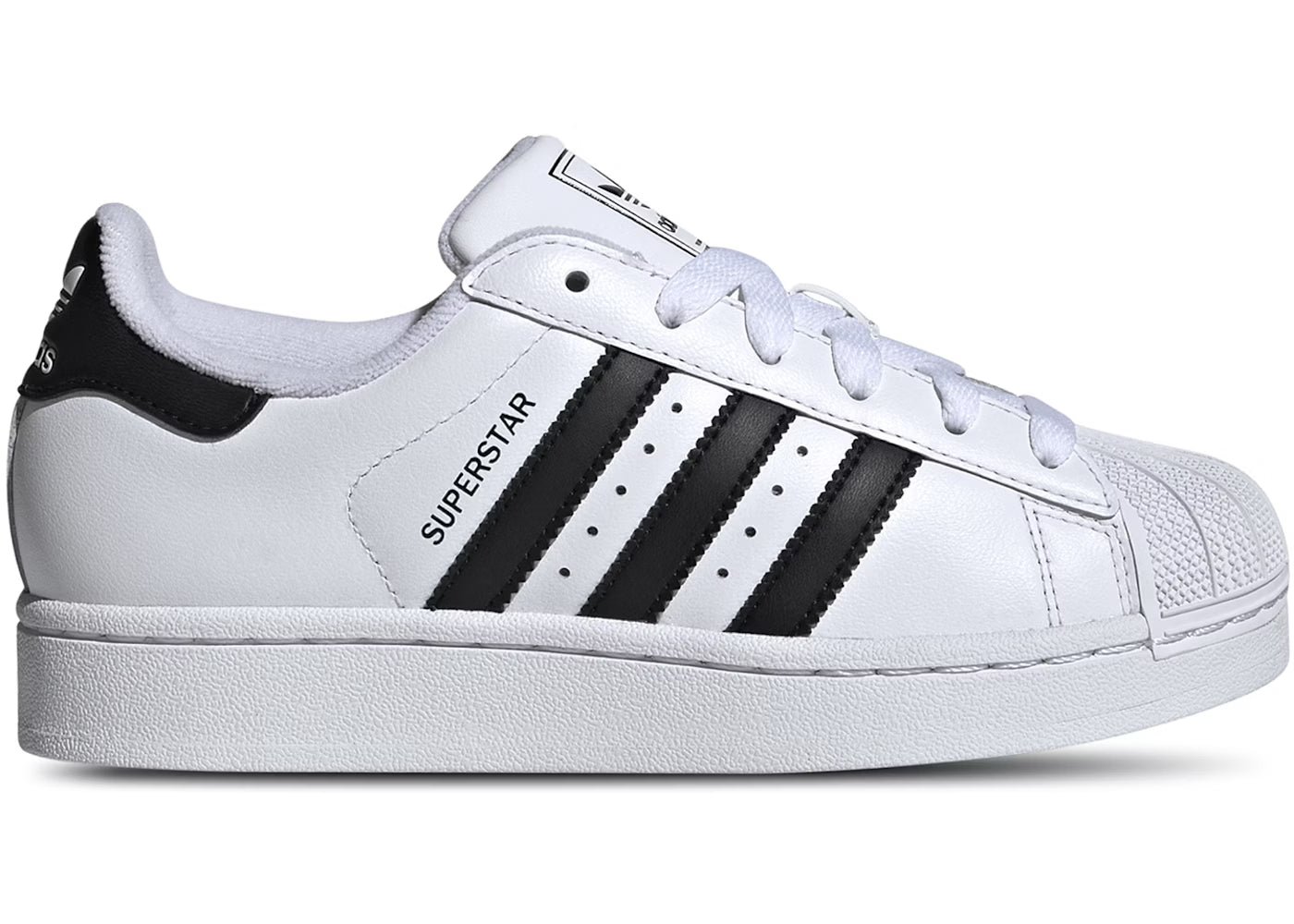 adidas Superstar II "White Black (GS)"