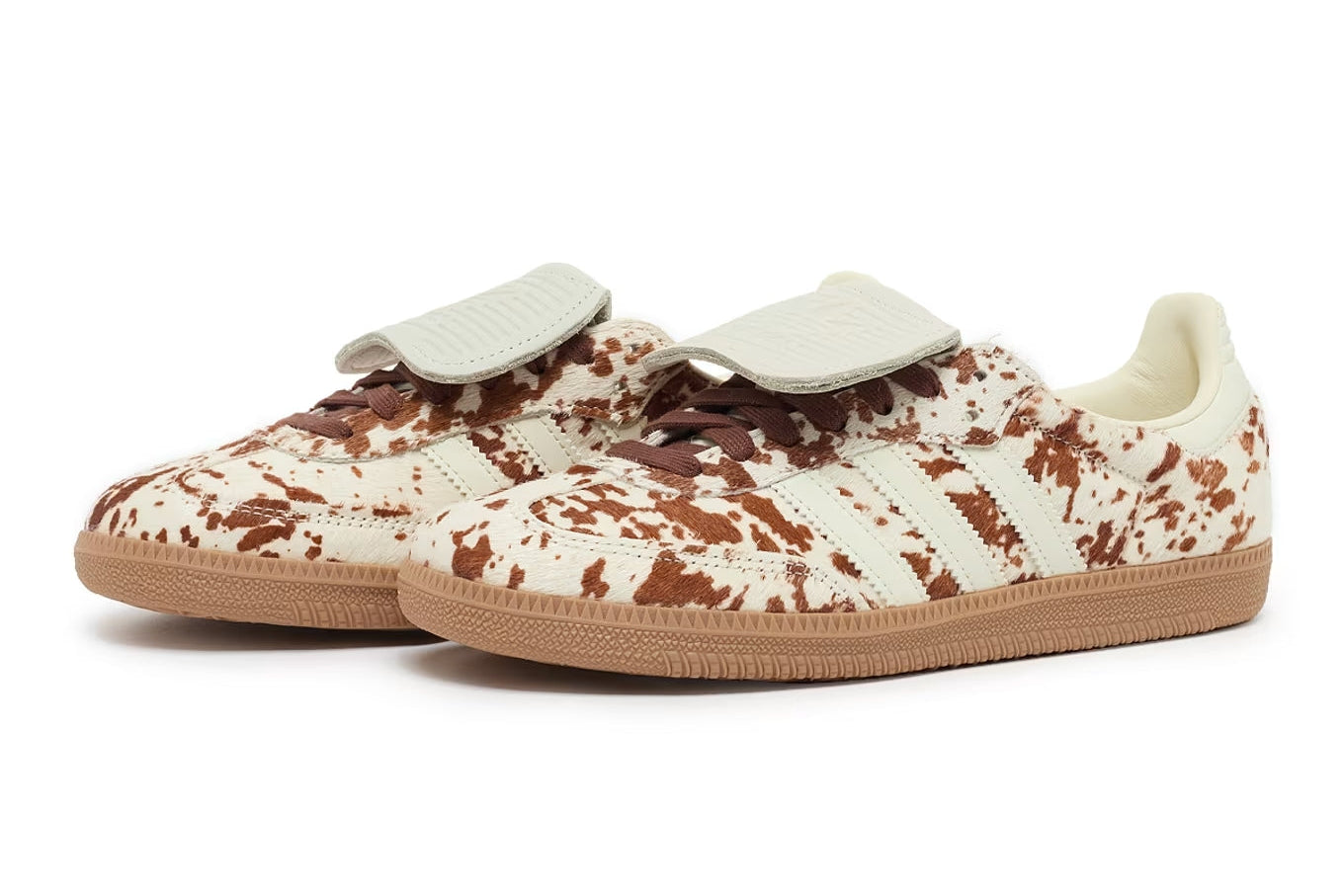 adidas Samba LT Cow Print Brown White (Women's)