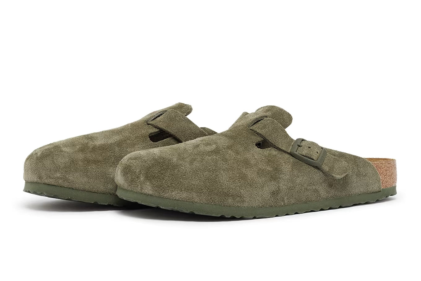 Birkenstock Boston Suede Thyme