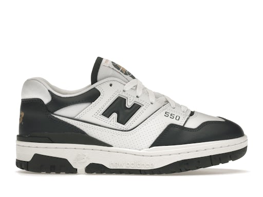 New Balance 550 White Dark Green