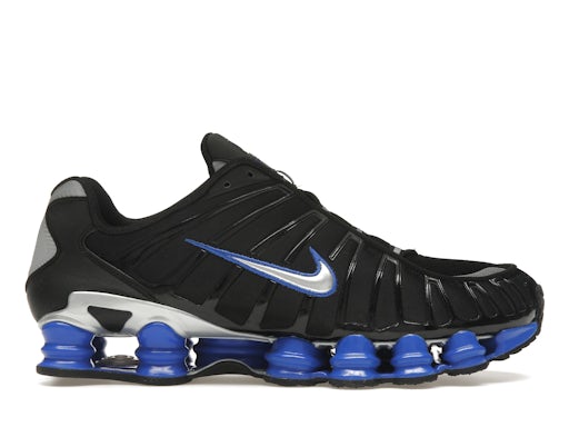 Nike Shox TL Black Racer Blue Metallic Silver