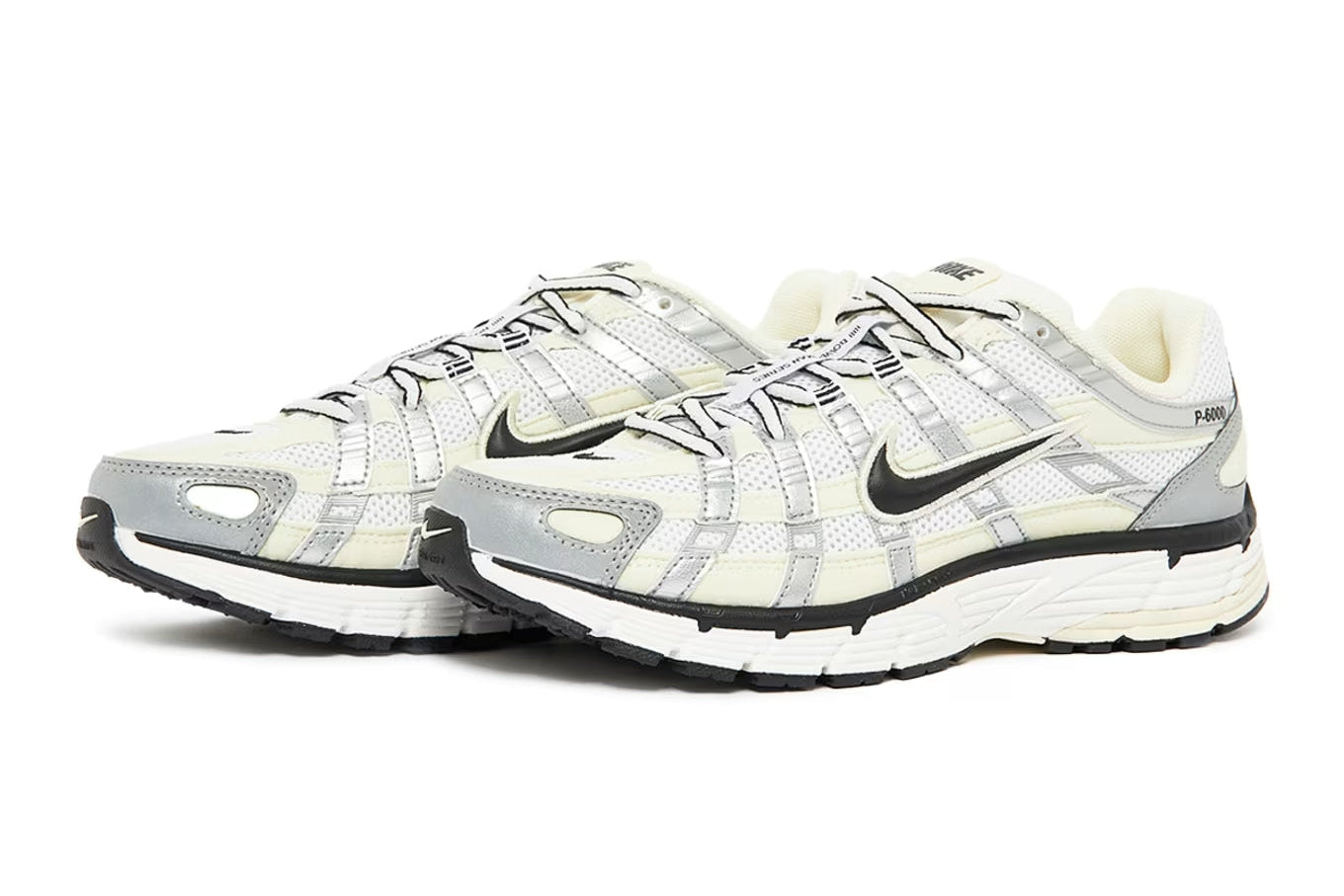 Nike P-6000 Coconut Milk Metallic Silver (Women's)