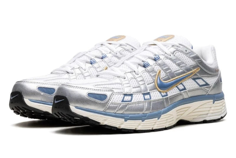 Nike P-6000 "Metallic Silver Aegean Storm"