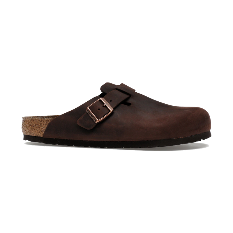 Birkenstock Boston Soft Footbed Oiled Leather Habana Brown