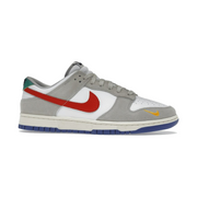 Nike Dunk Low Light Iron Ore Red Blue