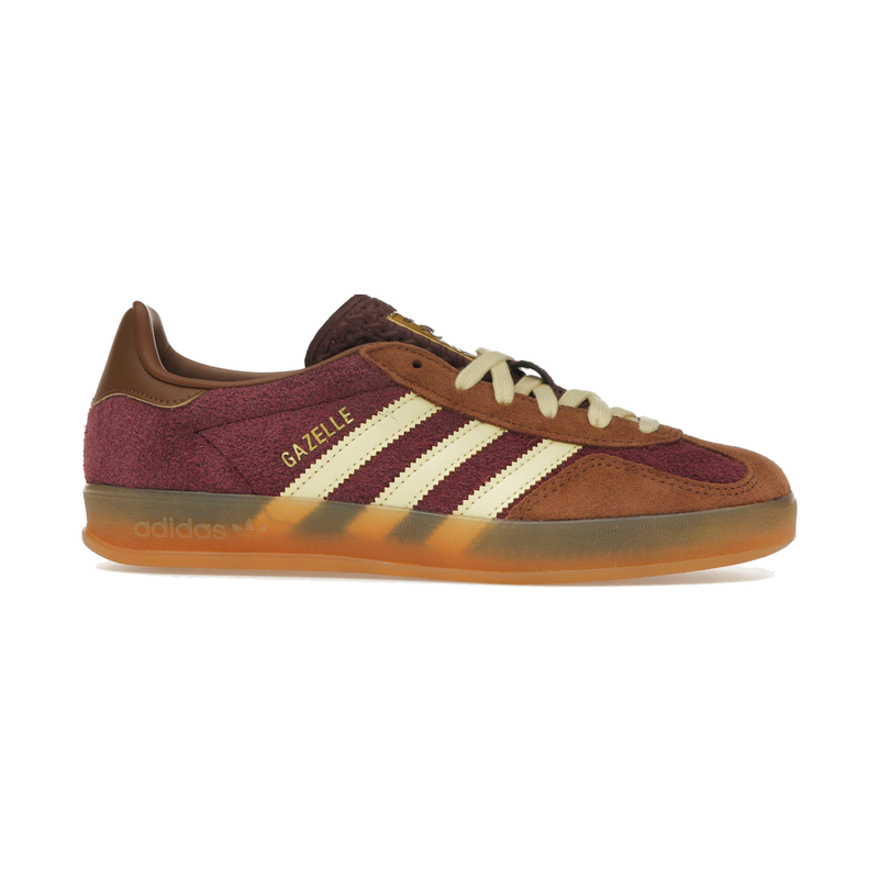 Adidas Gazelle Indoor Maroon Almost Yellow