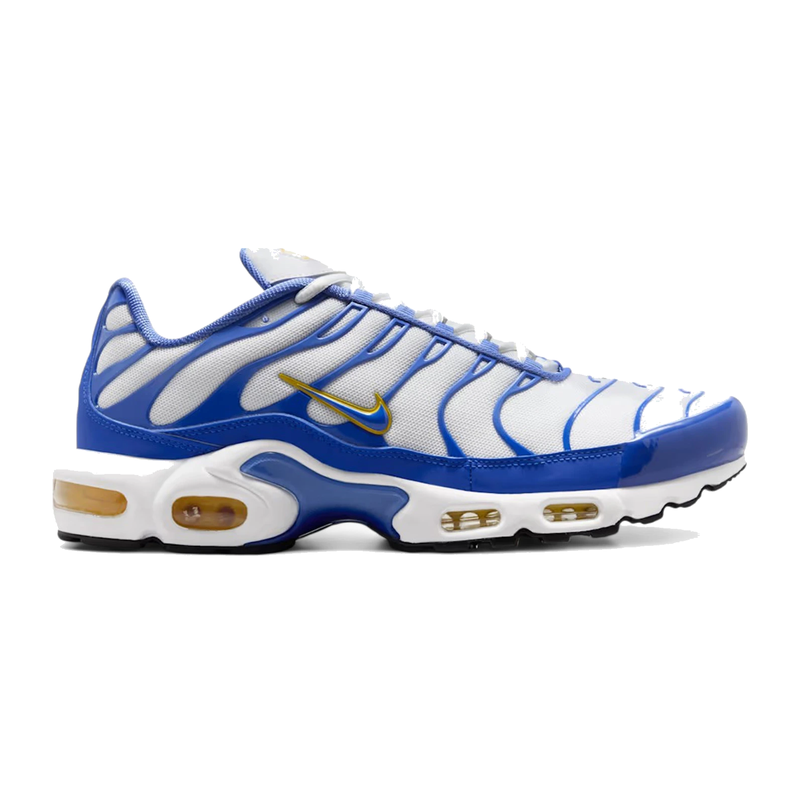 Nike Air Max Plus White Lyon Blue Varsity Maize