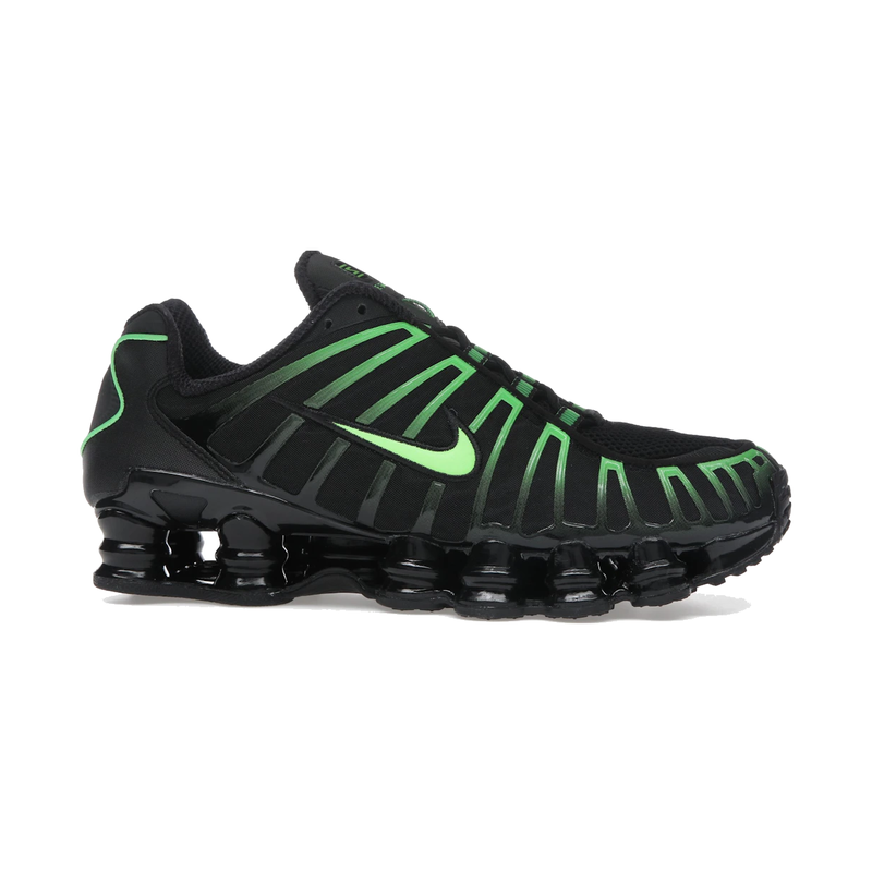 Nike Shox TL Black Green Strike