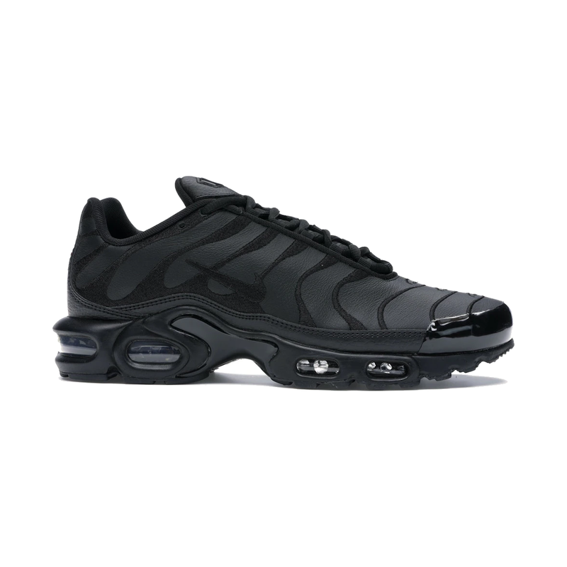 Nike Air Max Plus Triple Black Leather