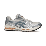 ASICS Gel-Kayano 14 Birch Pure Silver Teal Gold