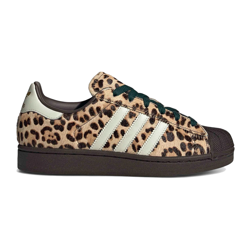 Adidas Superstar II Leopard Dark Brown Ivory