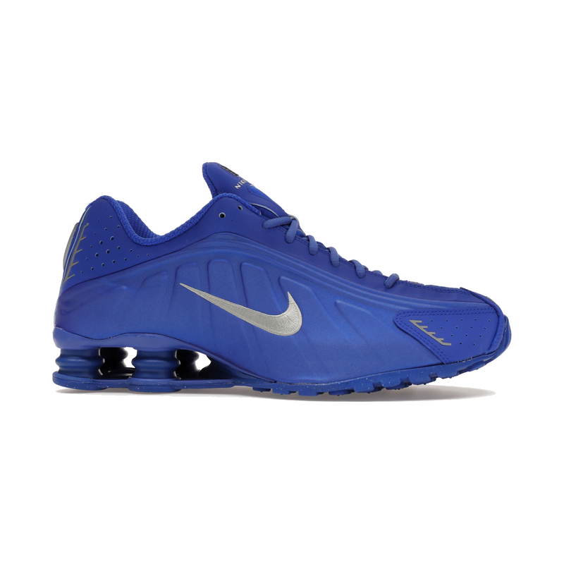 Nike Shox R4 Racer Blue Metallic Silver