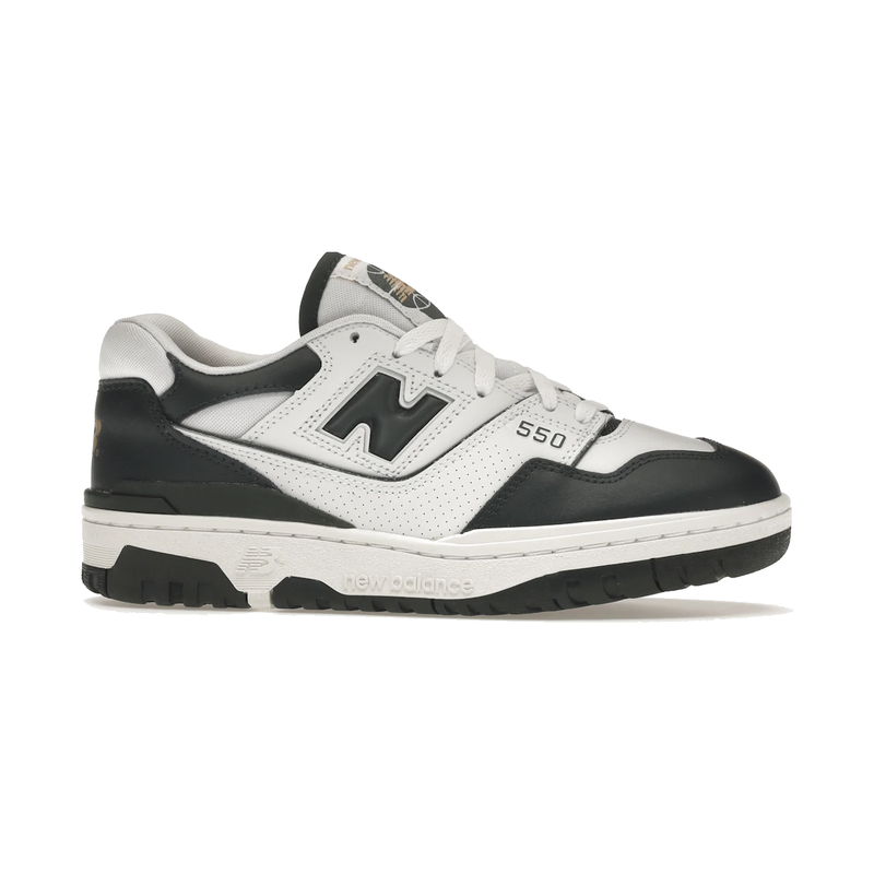 New Balance 550 White Dark Green