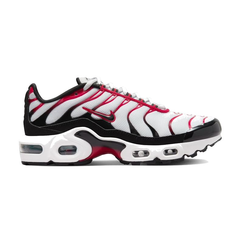 Nike Air Max Plus Pure Platinum Black White University Red