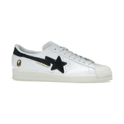 Adidas Superstar Vintage Bape White Black