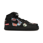 Nike Air Force 1 Mid Supreme NBA Black
