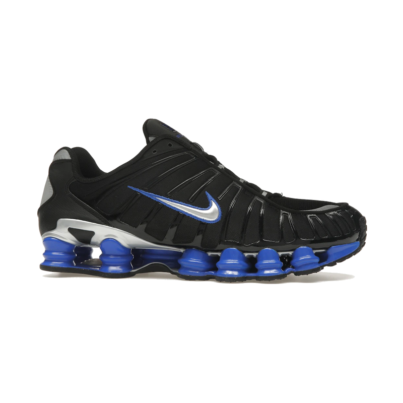 Nike Shox TL Black Racer Blue Metallic Silver