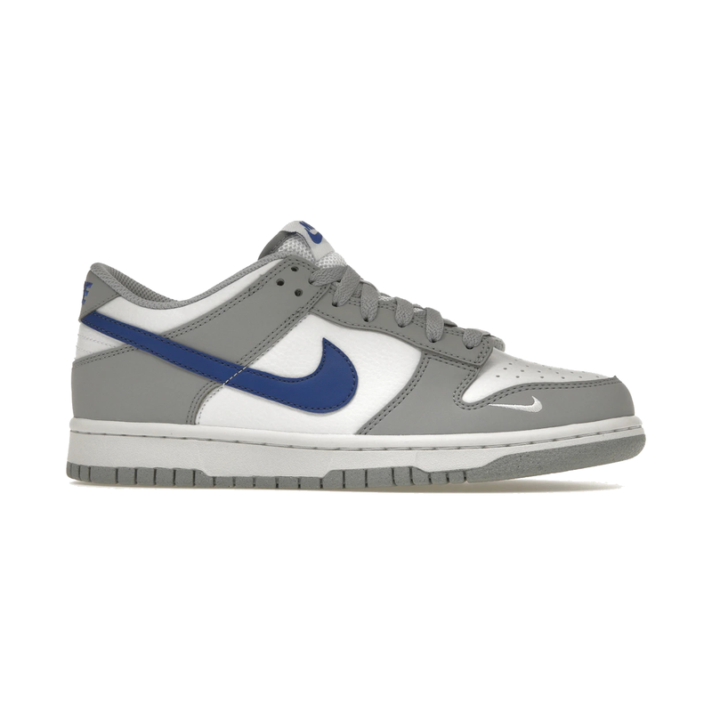Nike Dunk Low Mini Swoosh Wolf Grey Game Royal