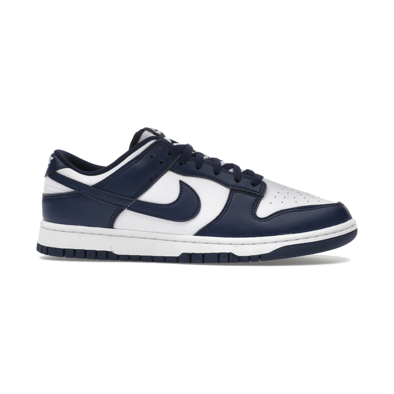 Nike Dunk Low White Midnight Navy