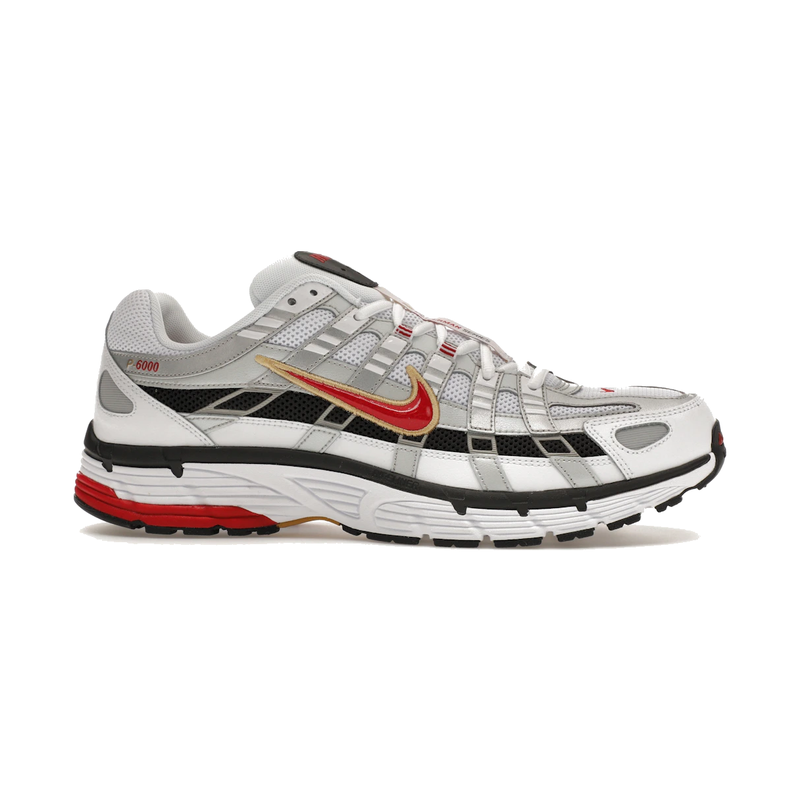 Nike P-6000 Platinum Varsity Red