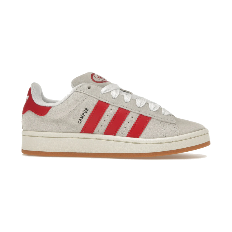 Adidas Campus 00s Crystal White Better Scarlet