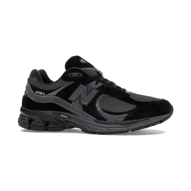 New Balance 2002R Black Dark Grey