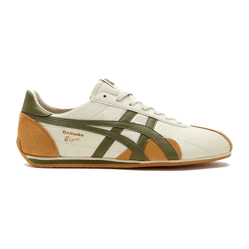 Onitsuka Tiger Runspark Beige Olive Green Mustard Yellow
