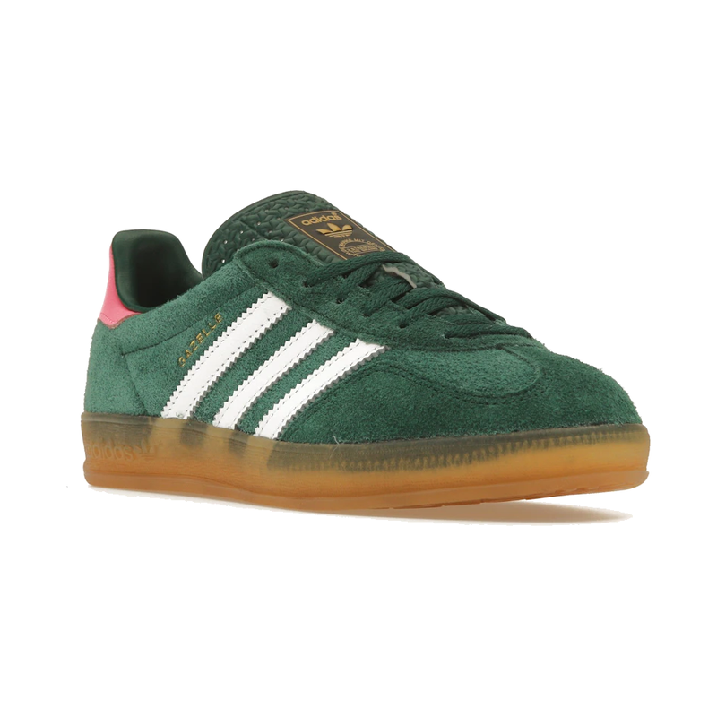 Adidas Gazelle Indoor Collegiate Green Lucid Pink