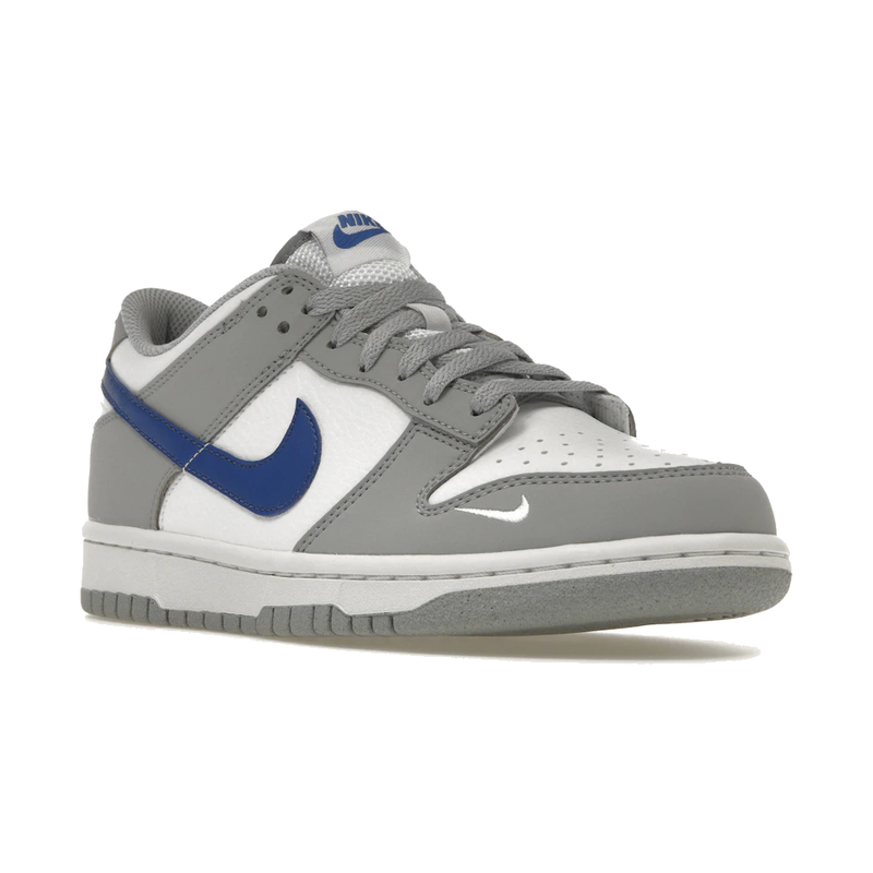 Nike Dunk Low Mini Swoosh Wolf Grey Game Royal