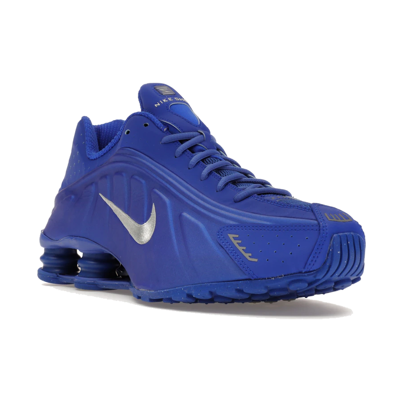 Nike Shox R4 Racer Blue Metallic Silver