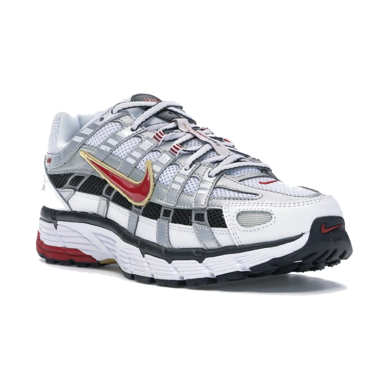 Nike P-6000 White Gold Red