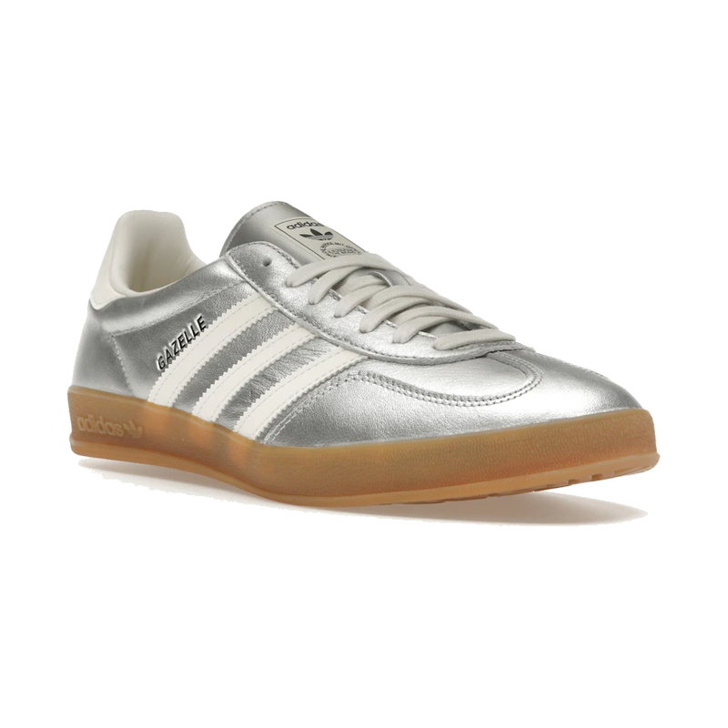 Adidas Gazelle Indoor Silver Metallic Core White