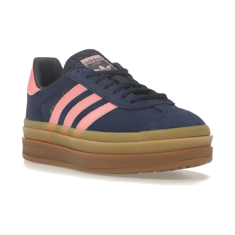 Adidas Gazelle Bold Dark Blue Pink Spark
